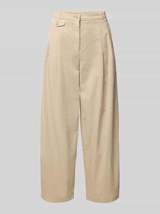 Cambio Cambio Wide Fit Hose mit Bundfalten Modell EREN in Sand, Gr&ouml;&szlig;e 32