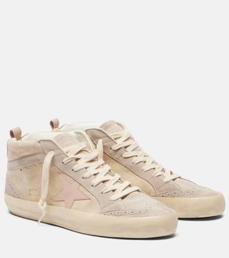 Golden Goose Mid Star suede high-top sneakers
