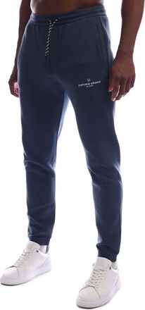 Emporio Armani Mens Jersey Joggers in Navy Cotton - Size 2XL