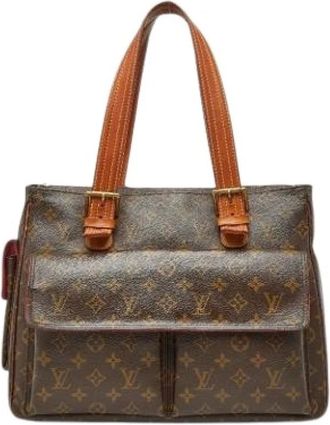 Louis Vuitton Pre-owned Handbags, female, Brown, Size: ONE SIZE Pre-owned Vintage Handbag
