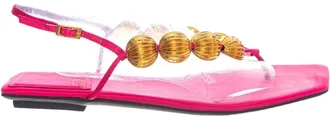Jeffrey Campbell Yucatan Sandal - Dames - Sandalen - Roze - 36 EU - Satijn - Schoenen