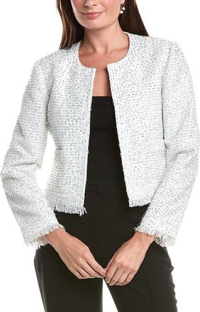 St. John Crewneck Edge To Edge Jacket