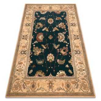 RugsX Rugsx - Alfombra De Lana Polonia Loare Marco Verde Oscuro Green 200x300 Cm