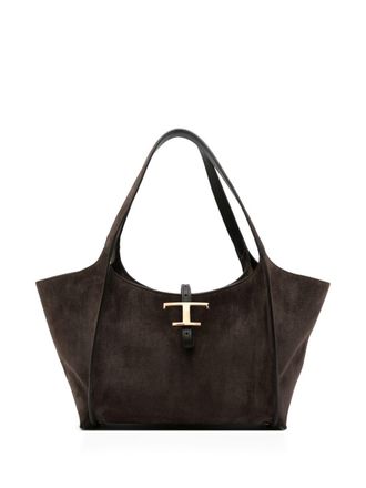 Tod's Tods T Tijdloze kleine leren draagtas