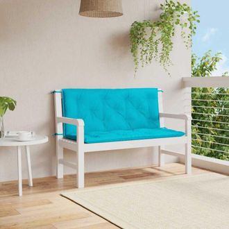 vidaXL Furniture Limited - Cojines Para Banco De Jard&iacute;n 2 Uds Tela