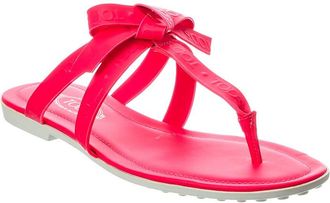 Tod's TodS Gomma Leather Sandal