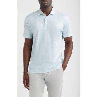 Johnnie-O Autumn Neat Performance Jersey Polo in Sublime at Nordstrom, Size Xx-Large