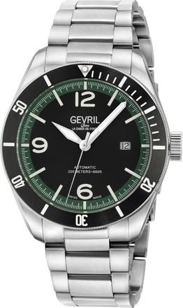 Gevril Group Yorkville Swiss Automatic Bracelet Watch, 43mm in Silver at Nordstrom Rack