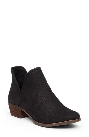 Lucky Brand Baley Bootie in Black 02 at Nordstrom, Size 5.5