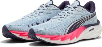 Puma Laufschuh PUMA VELOCITY NITRO 4 X HYROX, Herren, Gr. 42,5, lucite, pure pink, deep plum, Textil, Schuhe Laufschuh