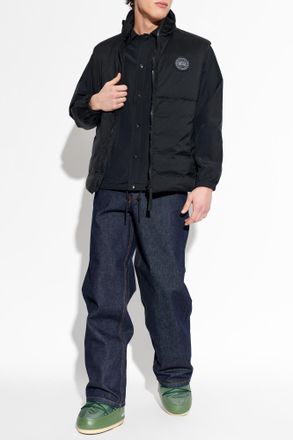 Canada Goose Lodge Puffer Vest, Mens, Black