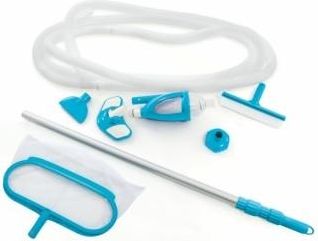 Intex Kit De Mantenimiento Para Piscina - Aspiradora Red Cepillo Mango