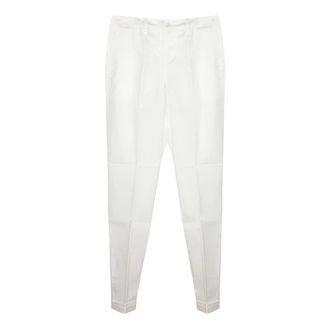 Fay Chinos, female, White, Size: W32 Slim-fit cigarette-style chinos