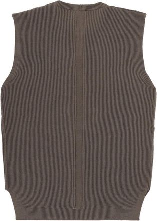 Rick Owens New Wool Knit Sweater - Brown