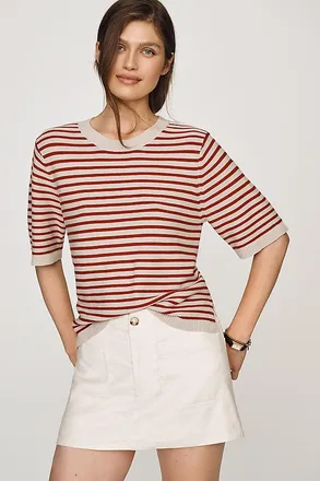 Sanctuary Striped Sweater Tee