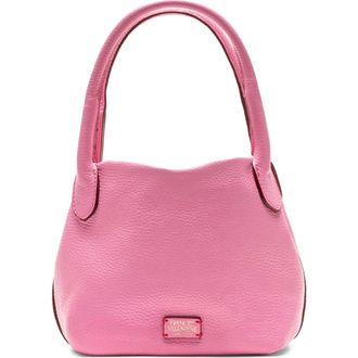 Frances Valentine Mini Sweet Pea Tumbled Leather Handbag in Pink at Nordstrom