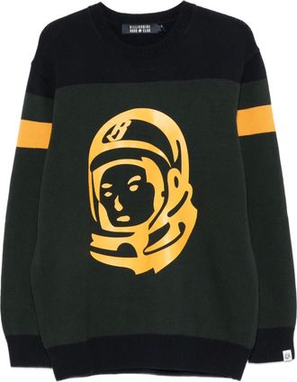 Billionaire Boys Club Sweater met print - Groen