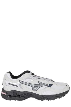 Mizuno White Wave Mustang LS Oversized Mesh Low-Top Sneakers