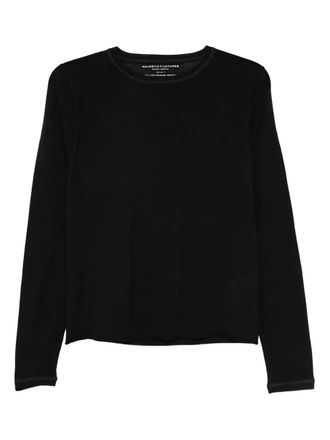 Majestic Filatures Felpa in lana merino - Nero