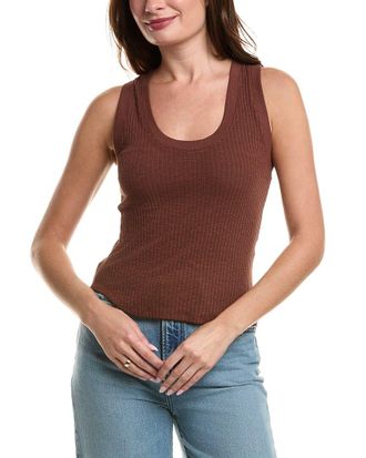 Project Social T Suki Scoop Neck Rib Tank