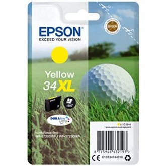 Epson Ink Cartridge Yellow Durabrite Ultra Ink 34 Xl T 3474