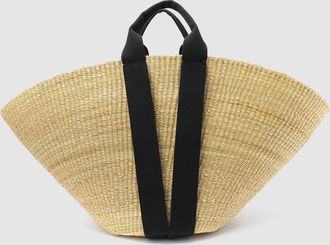 Muu&ntilde; Panier Maxi Sophie Naturel Noir