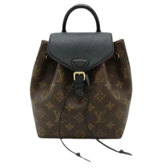 Louis Vuitton Pre-owned Monogram Montsouris NM BB Rugzak - Dames - Vintage Rugzakken - Bruin - ONE Size - Vintage