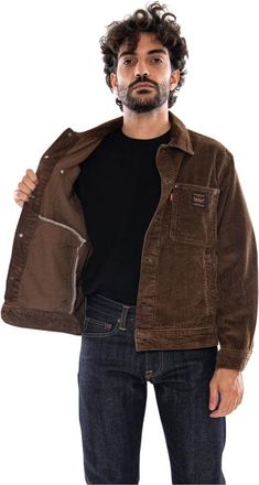 Levi's Sunrise Trucker Jacket - - Jackets - Uomo - Marrone - L
