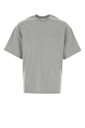 Jil Sander Grey Crew Neck T-Shirts