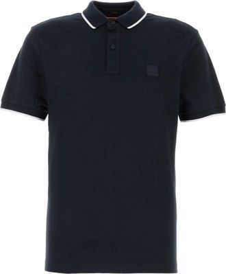 HUGO BOSS Midnight Blue Polo Shirt - Heren - Polos - Blauw - S - Tops