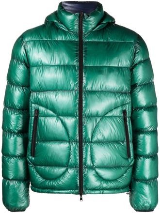 Herno Giacca reversibile trapuntata - Verde