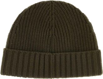 Stone Island Militarygreen Exterior: Cashmere Cuffie Accessory