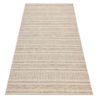 RugsX Rugsx - Alfombra Sisal Boho 46209651 Rayas Beige Beige 160x230 Cm