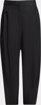 Alaia Technical Taffeta Tailored Pants