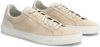 Robert Barakett Huberto Suede Low Top Sneaker in Butter at Nordstrom, Size 11.5