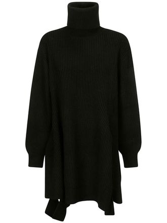 Yohji Yamamoto Abito a collo alto - Nero