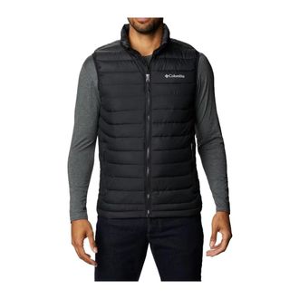 Columbia Powder Lite II Vest - Heren - Bodywarmers - Zwart - 2XL - Polyester - Fitness