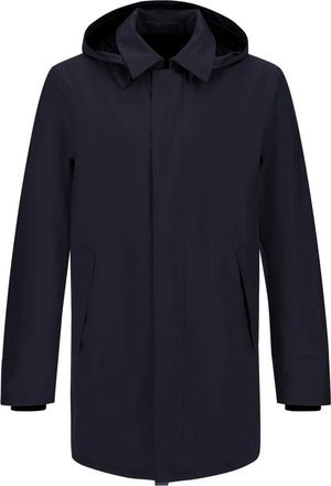 Herno Navy Blue Ritsjas met aansluitende manchetten - Heren - Parka Jassen - Blauw - XL - Jassen
