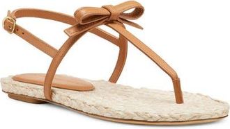 Stuart Weitzman Felicity Slingback Espadrille Sandal in Macchiato/natural at Nordstrom, Size 10.5