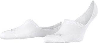 Falke Step Cotton High Cut No Show Socks in White at Nordstrom, Size Medium