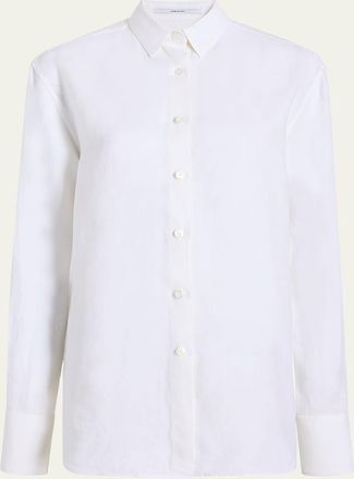 Tommy Bahama Palm View Pop-Over Top Womens Clothing White
