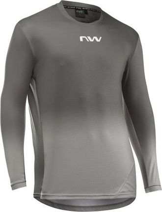 Northwave Edge 2 Jersey Long Sleeve Velotrikot f&uuml;r Herren | grau