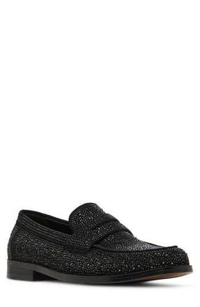 Steve Madden Natan Penny Loafer in Black at Nordstrom Rack, Size 11.5