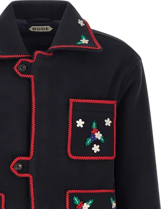 Bode Wool Full-Length Mens Jacket