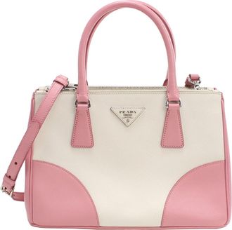 Prada Pink Saffiano Tote Bag (Pre-Owned)