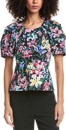 3.1 Phillip Lim Flowerworks Bloom Sleeve Scoop Neck Top
