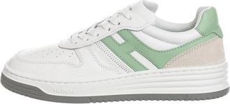 Hogan H630 Allacciata - Dames - Sneakers - Wit - 40 EU - Leer - Schoenen