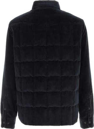 Moncler Shirt Down Jacket - Blue