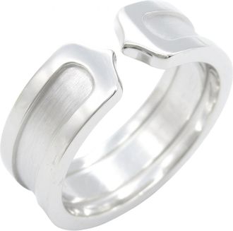 Cartier White Gold White Gold (18K) Band Ring (Pre-Owned)