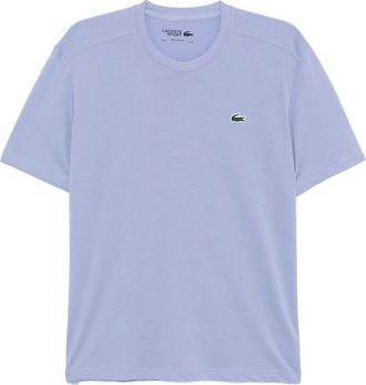 Lacoste T-shirt sportiva con logo ricamato - Blu